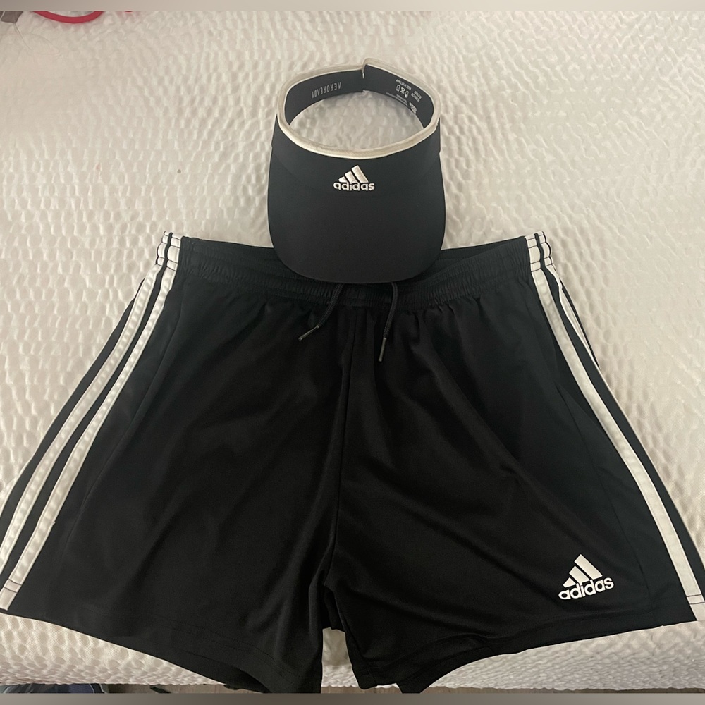COPY - Small Adidas shorts and visor